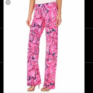 Georgia May palazzo pants in flirty navy